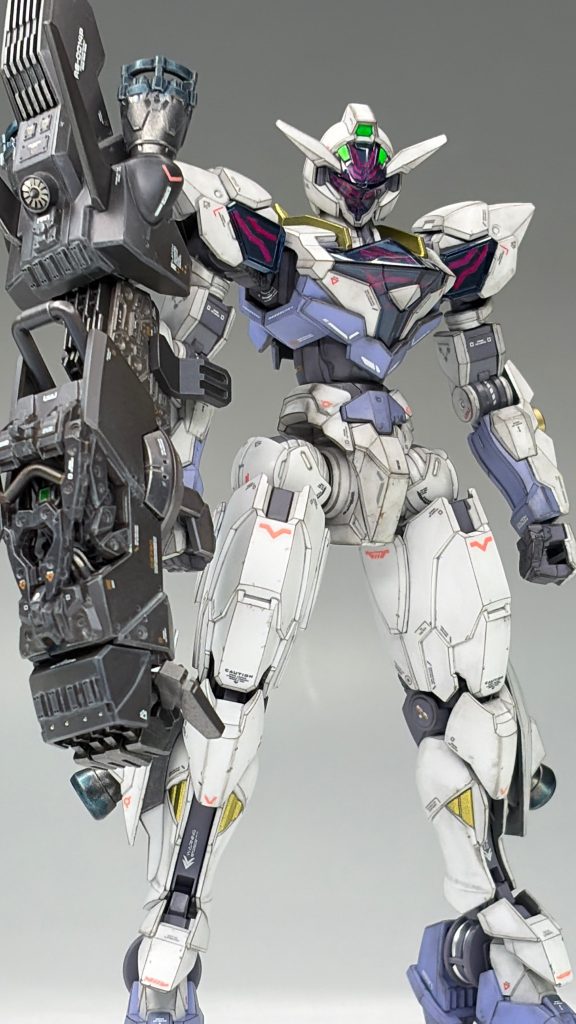 『虎の手』 & HG ガンダム ルブリス ジウ–2枚目/制作者：takiyama08g