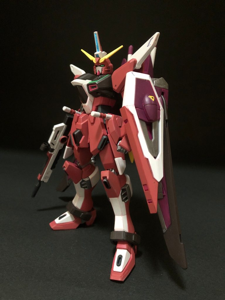 今月のＳＥＥＤ　ＤＥＳＴＩＮＹ　９月　ＨＧＣＥ インフィニットジャスティスガンダム　筆塗り全塗装