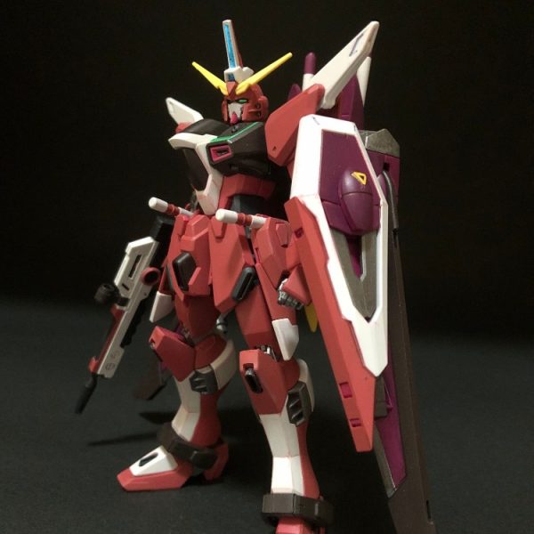 今月のＳＥＥＤ　ＤＥＳＴＩＮＹ　９月　ＨＧＣＥ インフィニットジャスティスガンダム　筆塗り全塗装