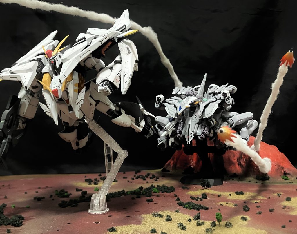 個人的にΞガンダム（キルケーの魔女版）の箱絵まんまって感じで大満足です