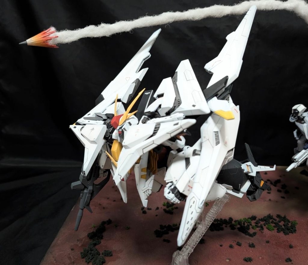 ジオラマ ΞガンダムVSアリュゼウス（キルケーの魔女）–6枚目/制作者：いぬわし