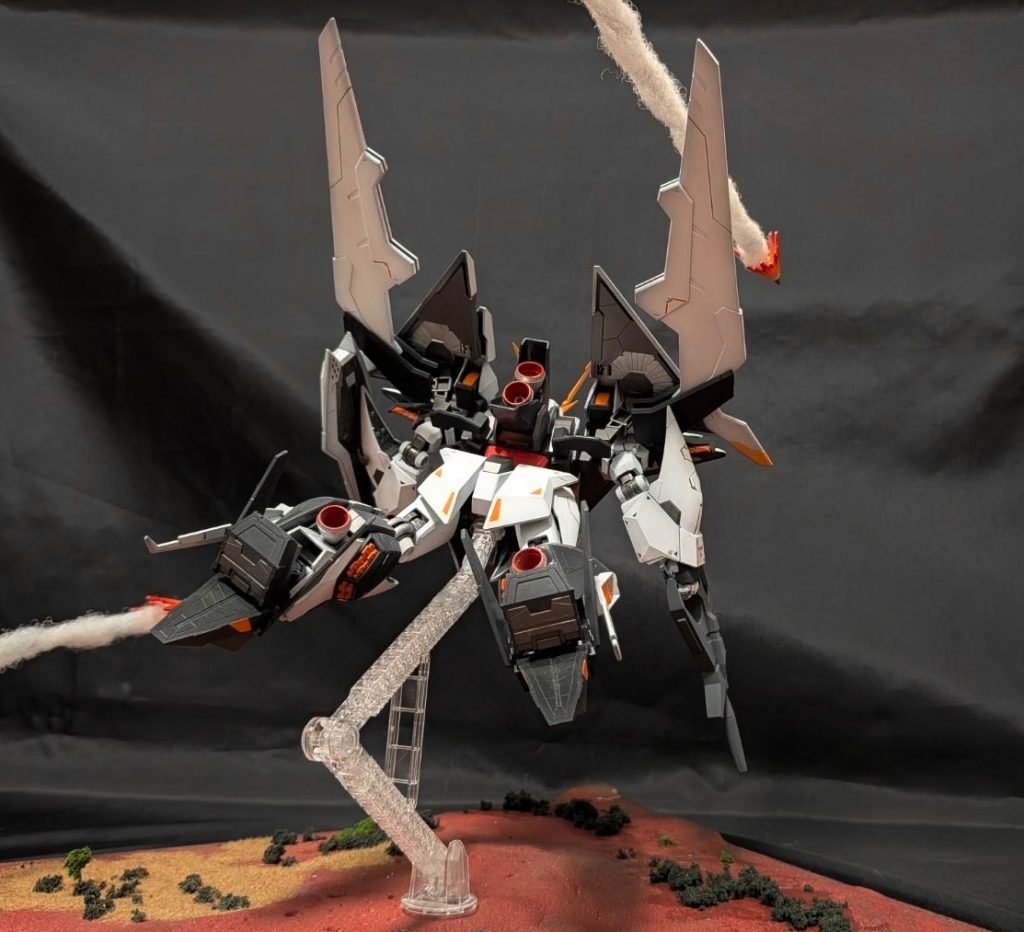 ジオラマ ΞガンダムVSアリュゼウス（キルケーの魔女）–8枚目/制作者：いぬわし