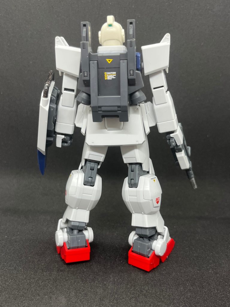 背面！申し訳程度にデカールを貼ってます。