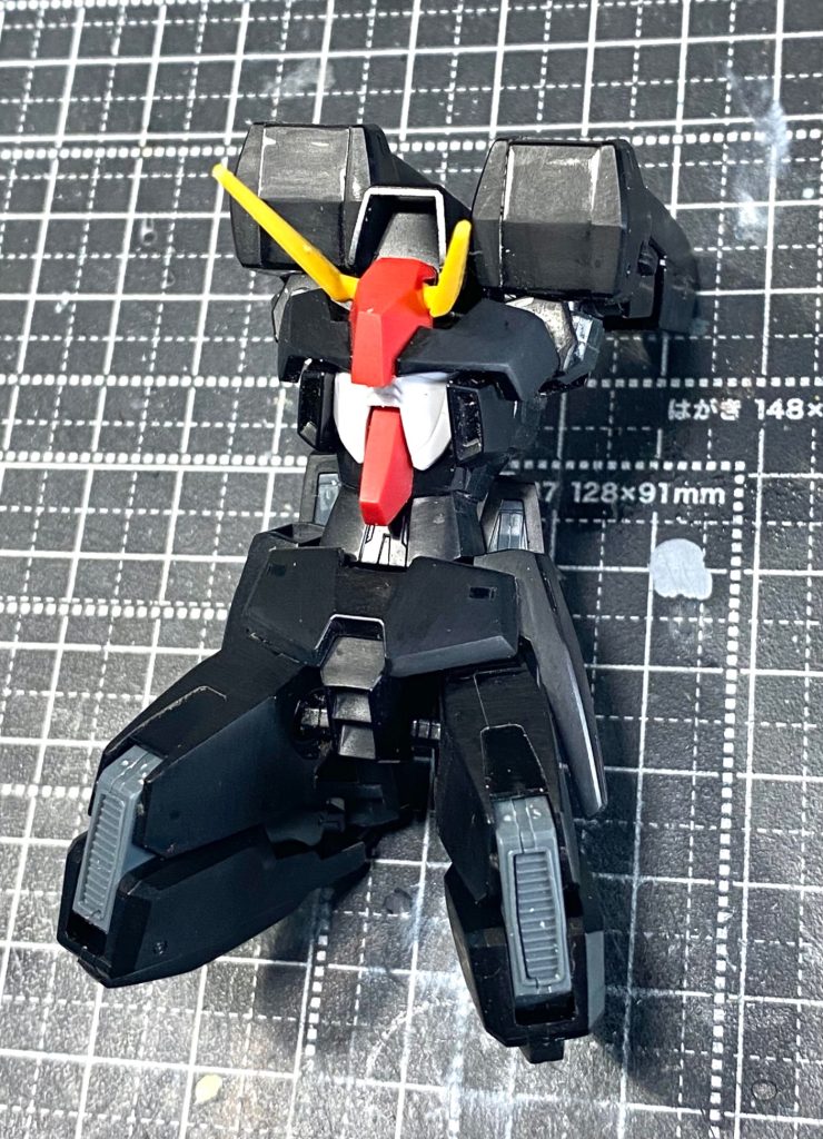 改修後バックパックモード。