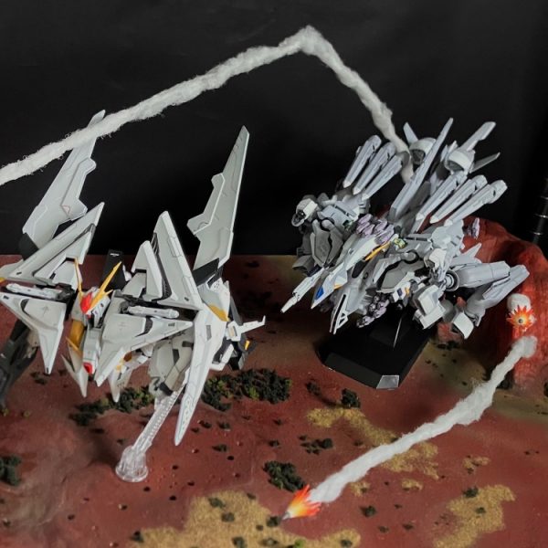 ジオラマ ΞガンダムVSアリュゼウス（キルケーの魔女）