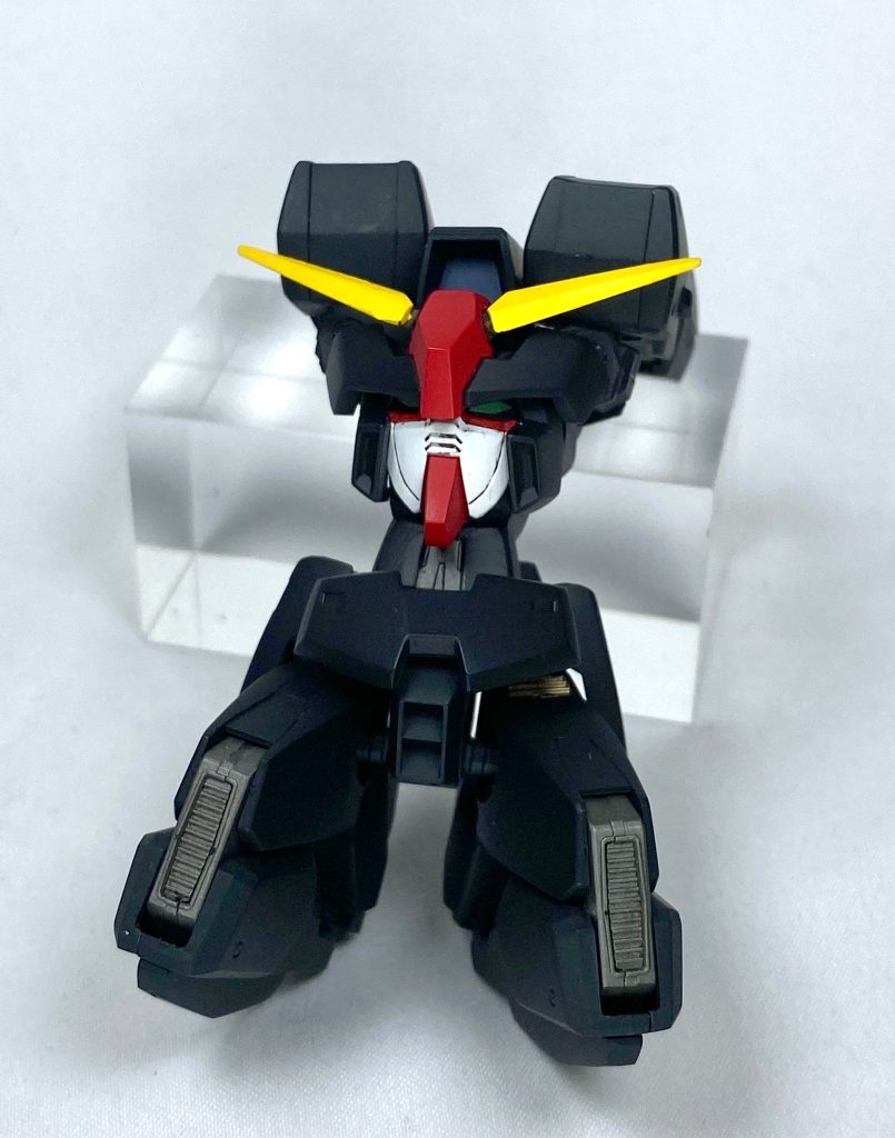 ガンダム顔展開状態です。