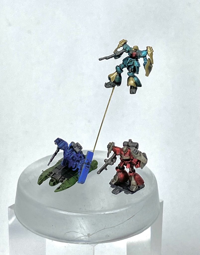 付属の1/1700 ヤクトドーガとギラドーガです。