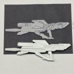 ビームライフルにディテール追加しガンブルーで塗装予定。1.撮影画像にラフにディテ[…]