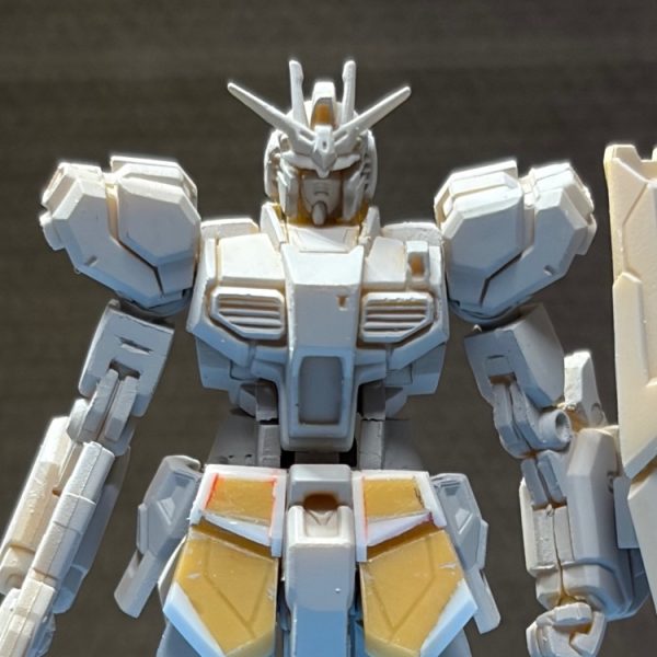 アーティファクト　νガンダムの首とフロントアーマーを