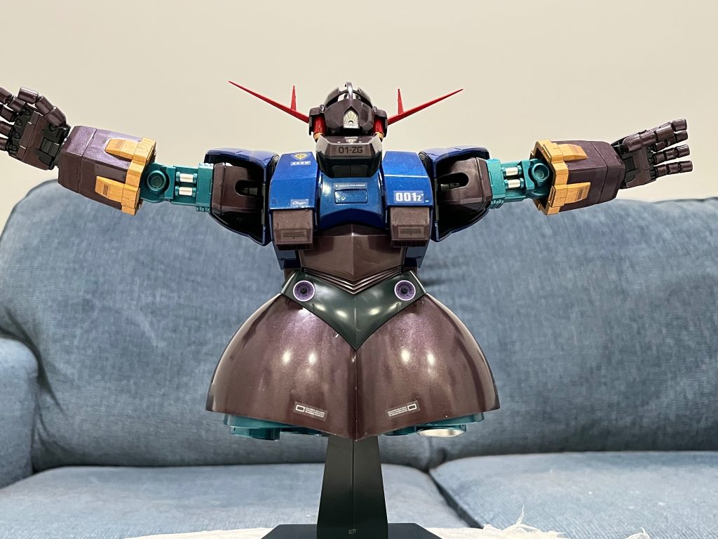 なんちゃって印象的なウインクゼロのバスターライフル射撃をさせます。面白すぎて笑いてしまいました。