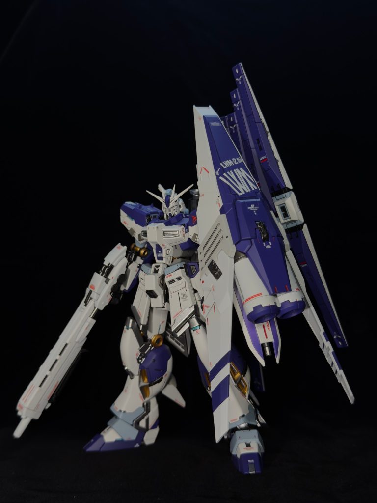 武装は、RGのHWSから拝借。デカいは正義ですね。