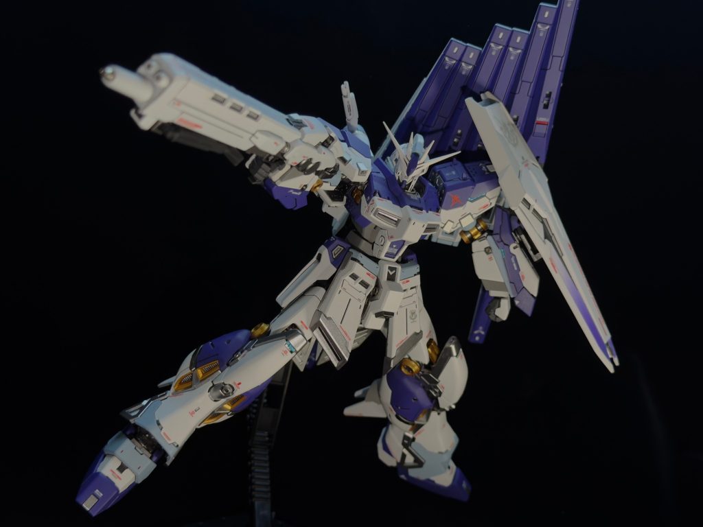 銃口にハイキューパーツのEZガンマズルの1.5ミリ？だったかを埋め込みました。あるなしでは全然仕上がりが変わりますね！