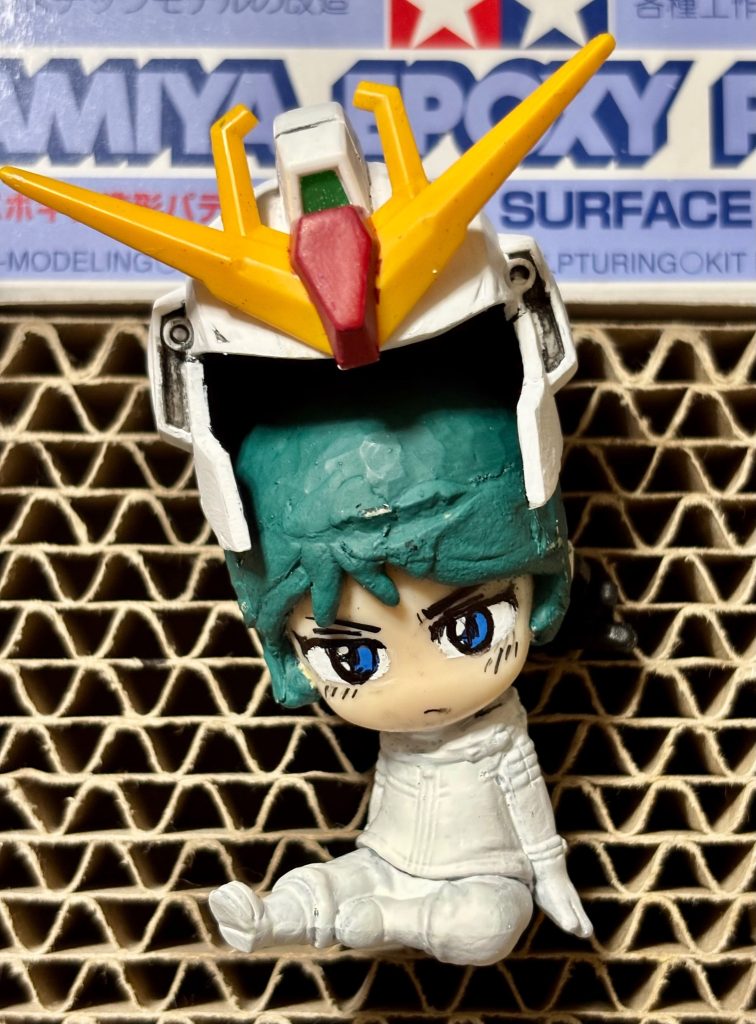 肩ズンのガンダムキャラ少しずつ 形にして おります😌今の所クエス カミーユ ルールカアムロ&nbsp;制作中です&nbsp;以上と成ります😊
