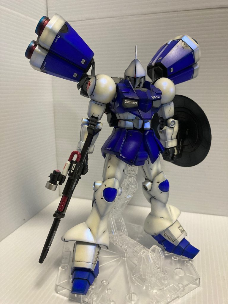 ライフルは、ガルバルディβから少し変えました。
