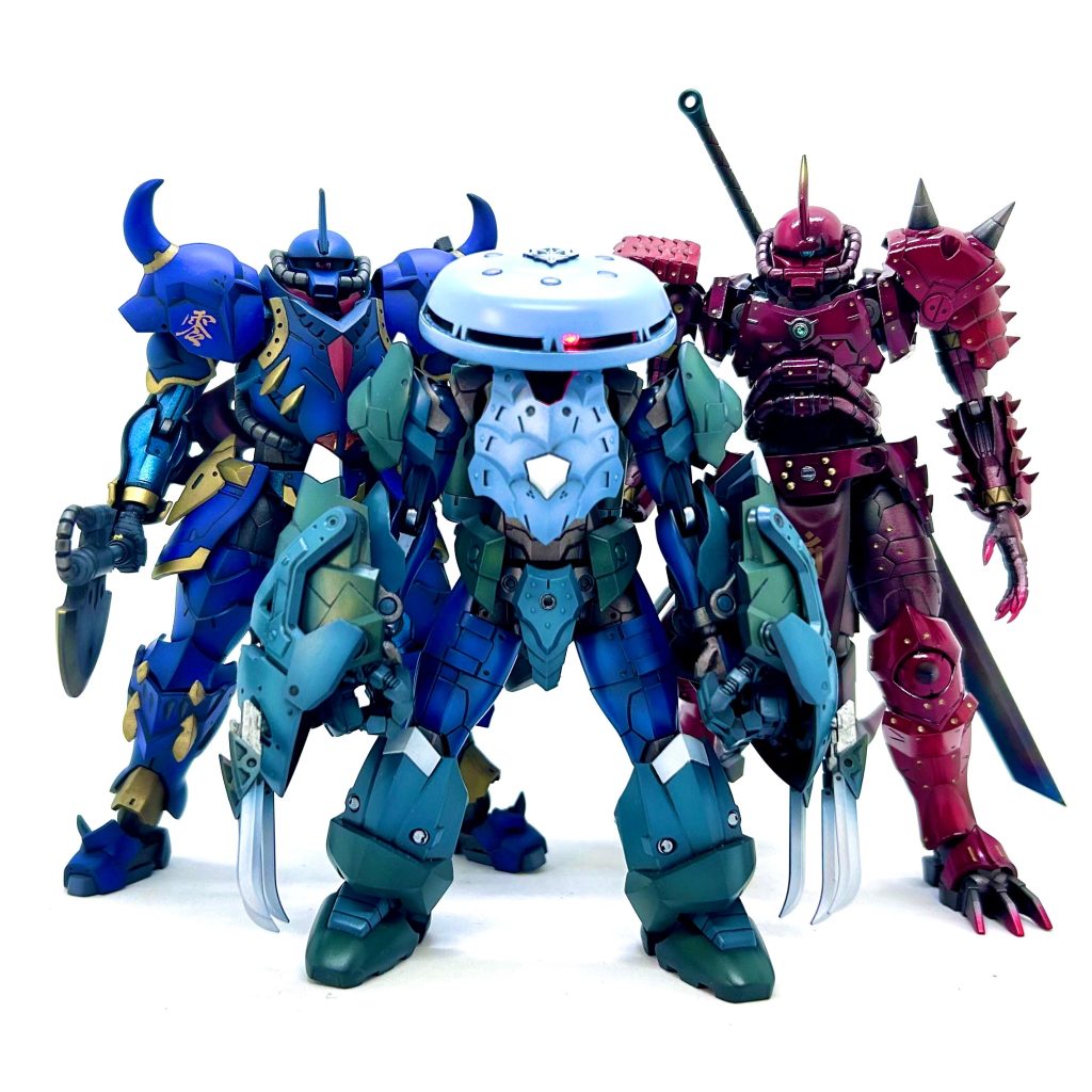 最後までご覧いただきありがとうございました🙇‍♂️ガンプラと30MFのコラボ 三部作、いかがだったでしょうか？ちょっと邪道な作品でしたが『ミキシングコン』ということで大目に見てやって下さい😁