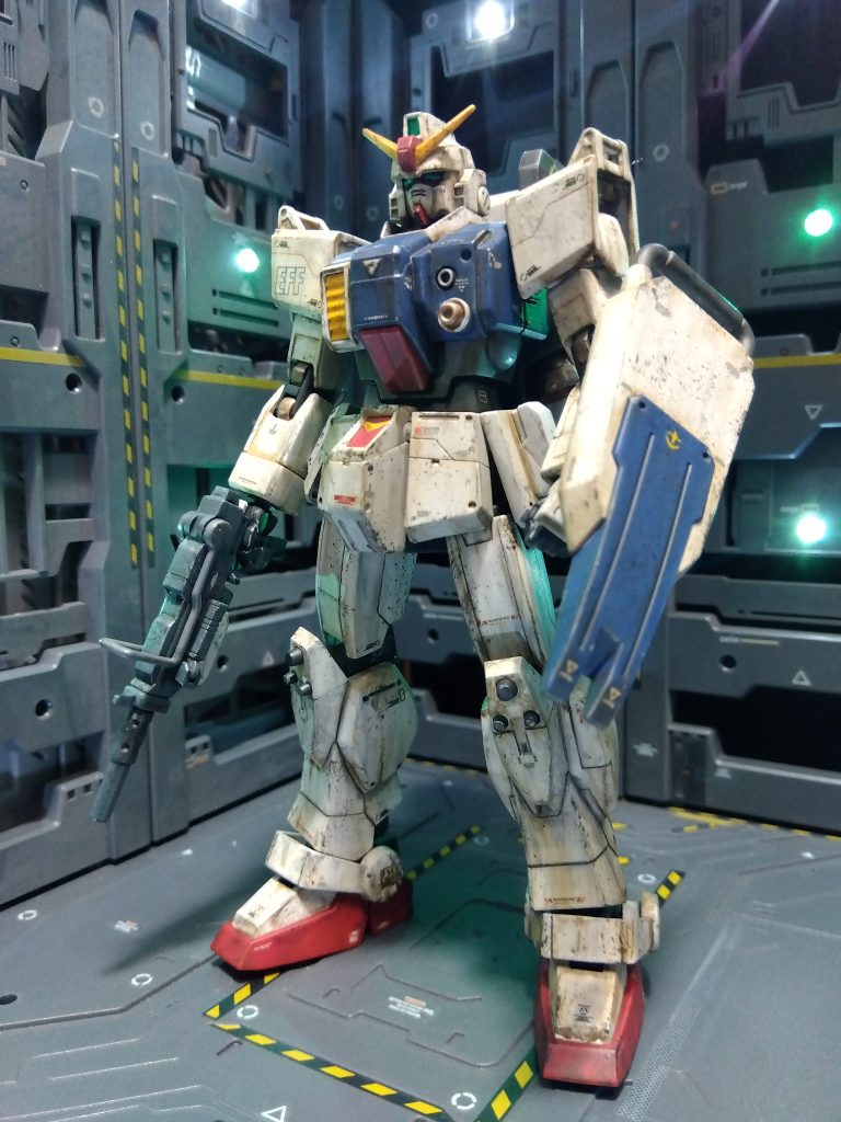 陸戦型ガンダム–2枚目/制作者：n.delta