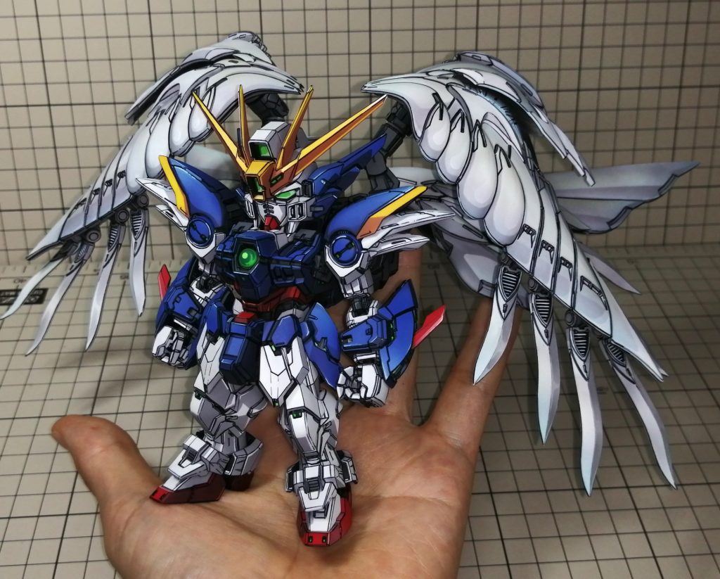 MGSD ウイングガンダムゼロ EW–3枚目/制作者：p.e.n.n.y.1
