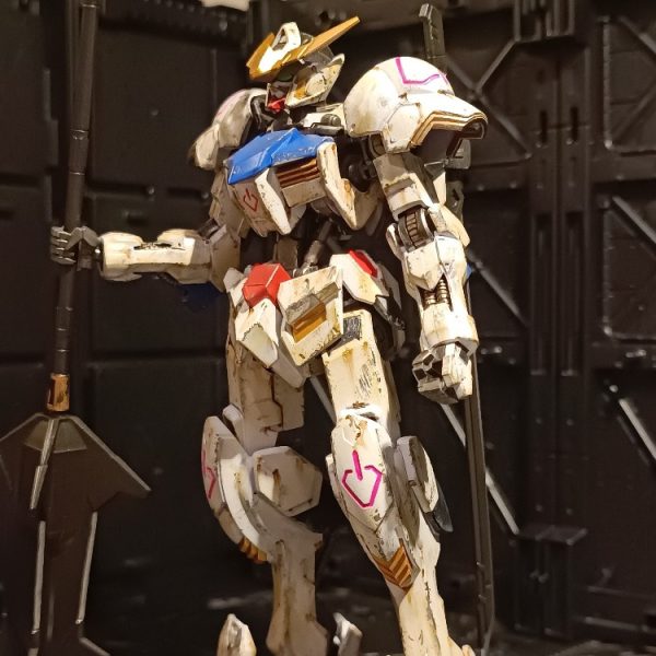 HGバルバトス(全塗装＆やりすぎたウェザリング)