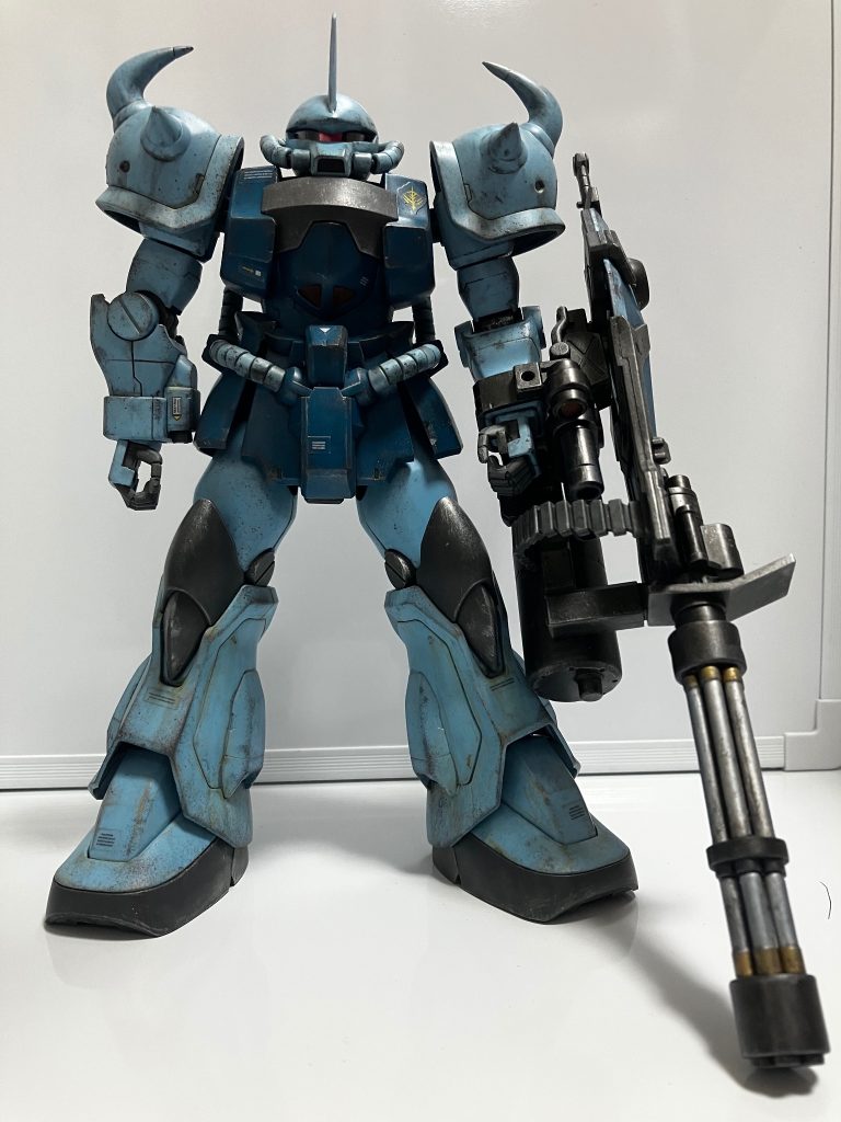 初MG グフカスタム–2枚目/制作者：ヒロタカ