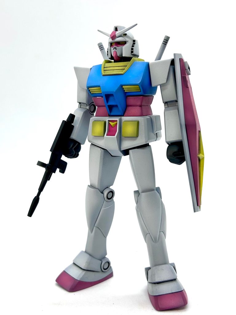 ベストメカコレクション 1/144 RX-78-2 ガンダム (REVIVAL Ver.)のプロポーション改修をしてみました😌