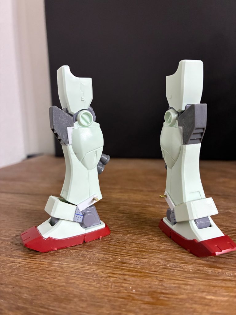 アンクルアーマーの軸を製作中。