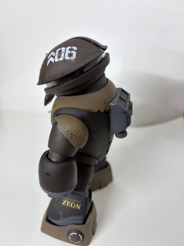 なんのデカール使ったか忘れちゃったんですがこういうデカめのデカール大好きなんですよねー