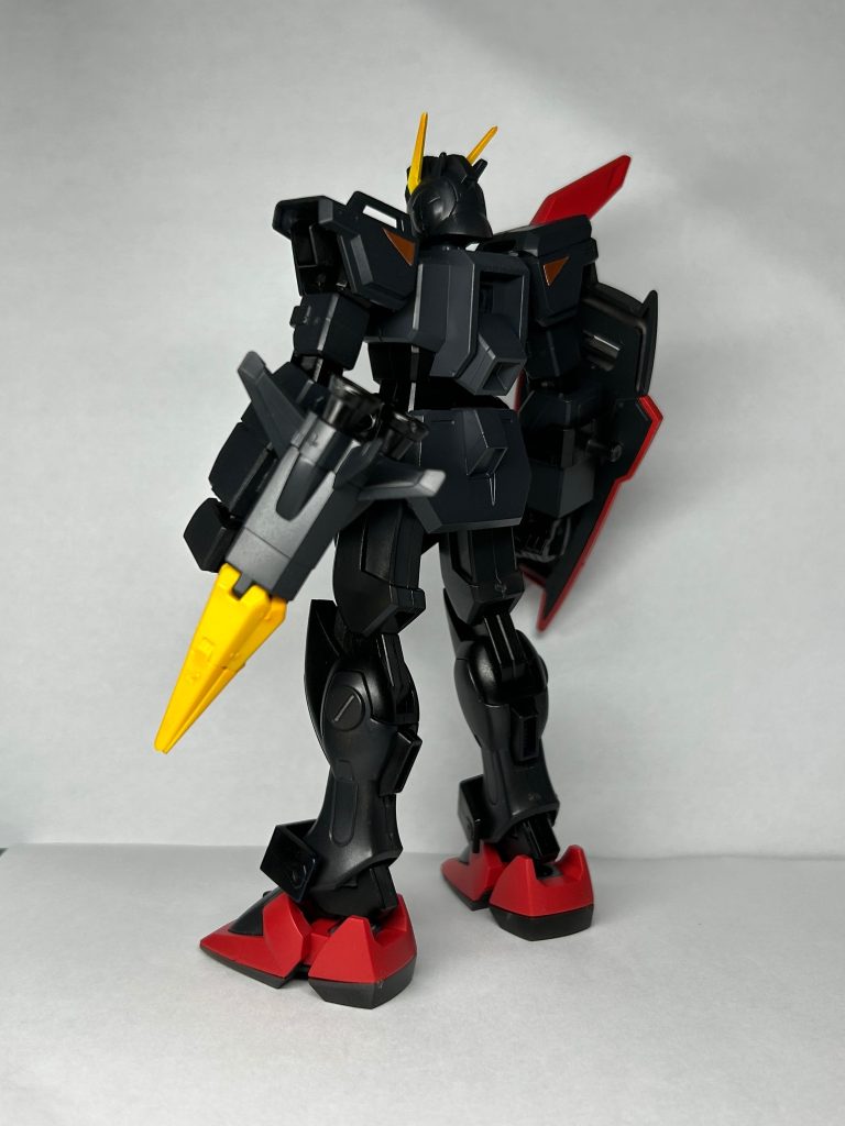 ・背面②左腕の武装はデュエルブリッツから持ってきています。