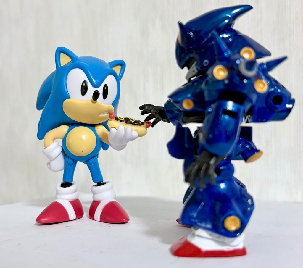そもそも今回のケンプファーはソニックそっくりのロボットであるメタルソニックがモチーフとなっている。