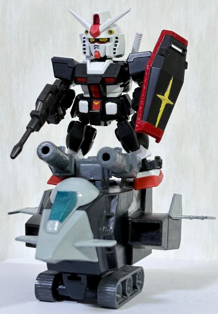 モビリティジョイントとBB戦士、シリーズは違えど同じSDガンダムだからこそできる組み合わせである(gundam-kao3)次回もお楽しみに^_^