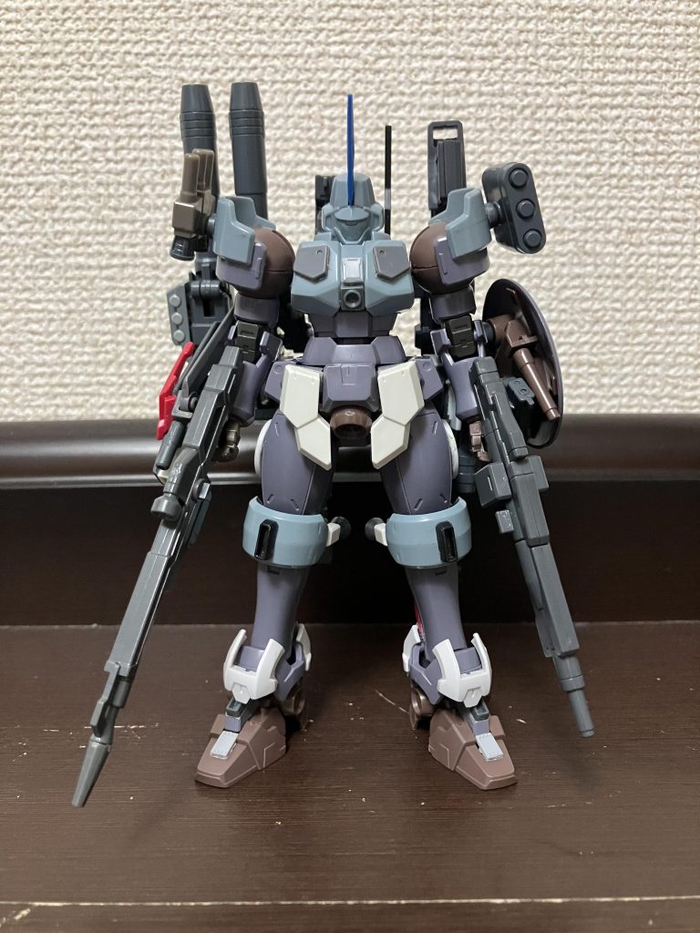 初期状態から徐々に変化、武装強化して行く感じでwフロントアーマーも追加してみたんだけど、何か違和感ありますかね？同じリーオータイプのレオンのパーツにするのがベストなんでしょうけど、パーツ取りの為だけに買うのは勿体ないなぁ [&hellip;]（4枚目）