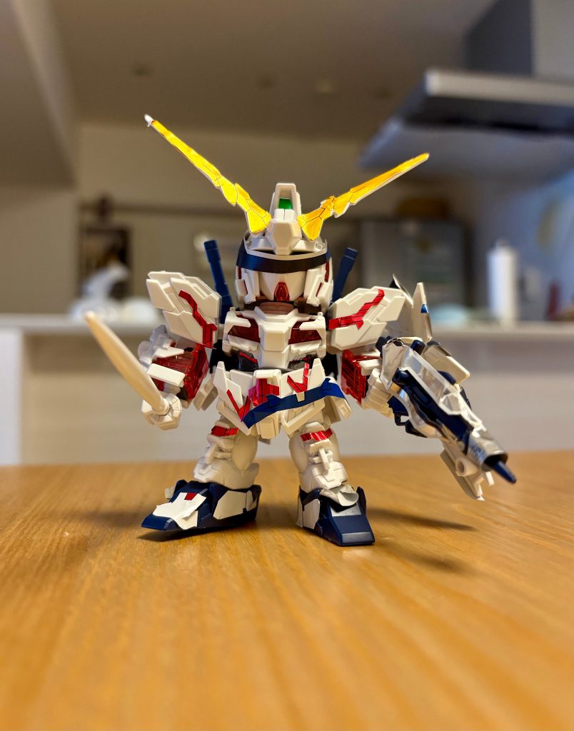 ３歳とのSDEXガンプラ