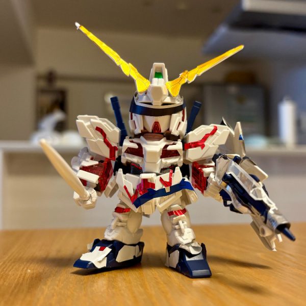３歳とのSDEXガンプラ
