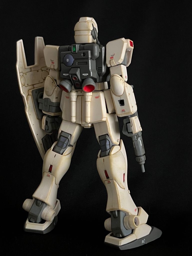 HGUC ジム コマンド–3枚目/制作者：@Akkie0106