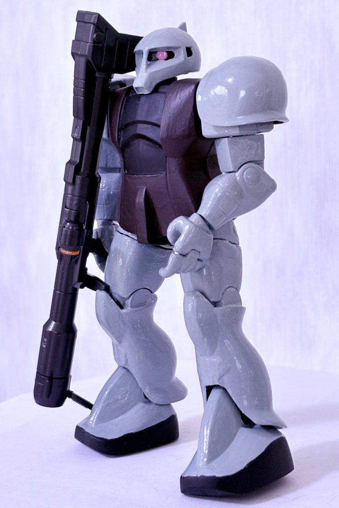 モノアイは動くようにしてある。老いてますます健在ってところかな(gundam-kao6)