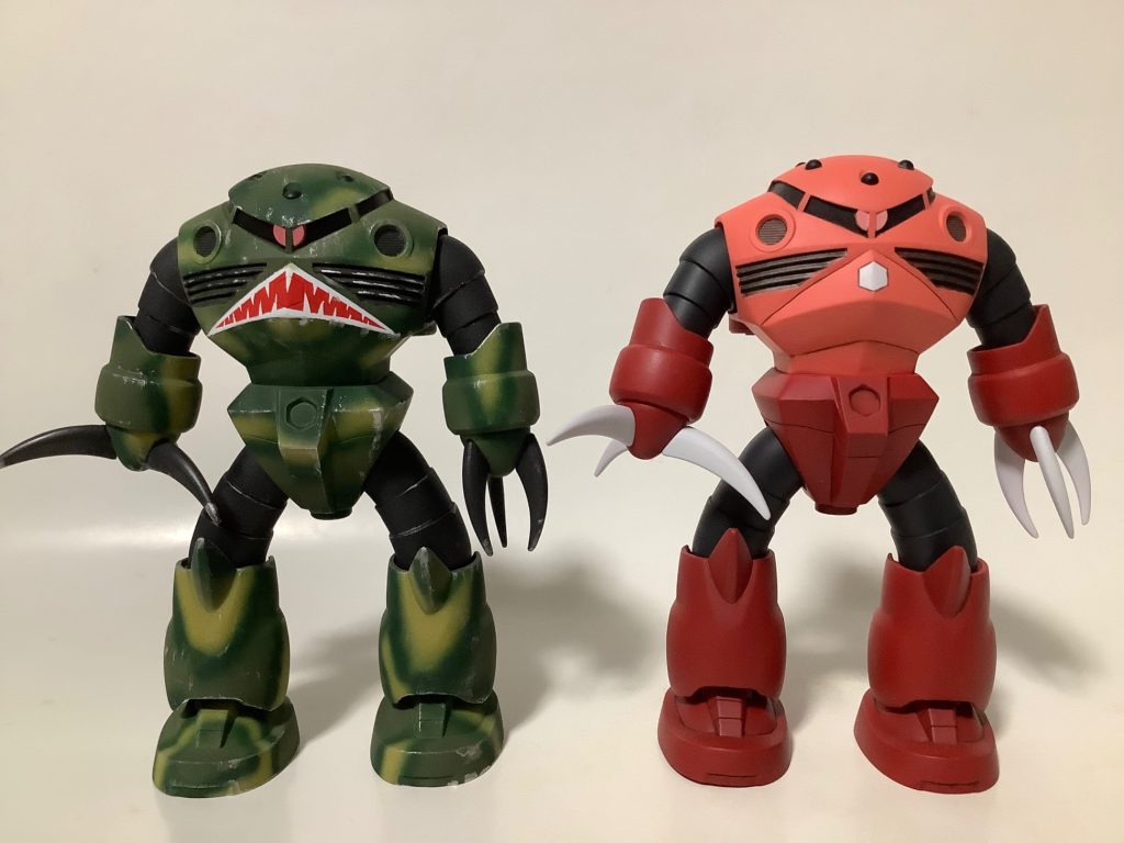 シャア専用とツーショット