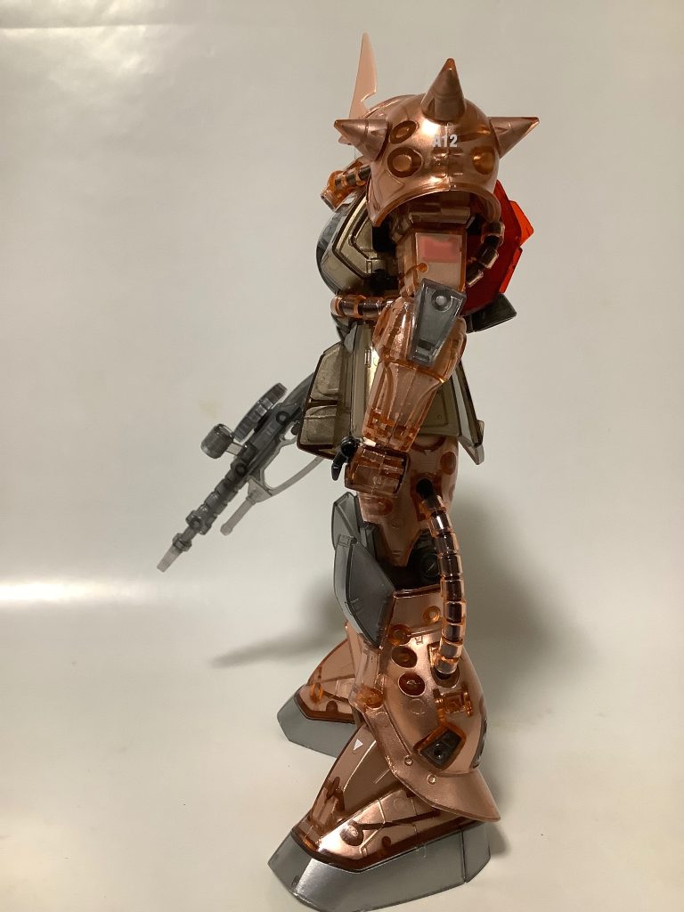 MG シャア専用ザク(クリスタルバージョン)メカニカルコアメッキ風–7枚目/制作者：yanagi1112