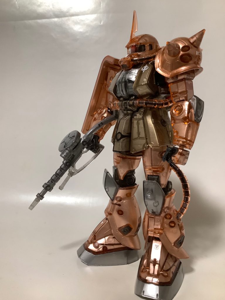 MG シャア専用ザク(クリスタルバージョン)メカニカルコアメッキ風–8枚目/制作者：yanagi1112