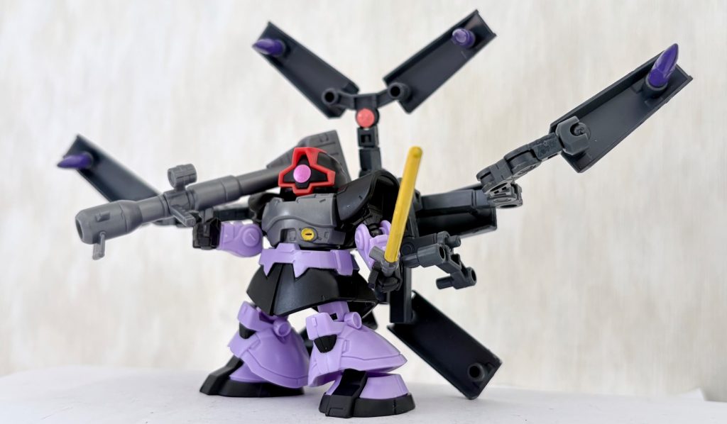 SDだからこそ自由な発想で行こう(gundam-kao6)暇ができたら新作作る予定🗓️