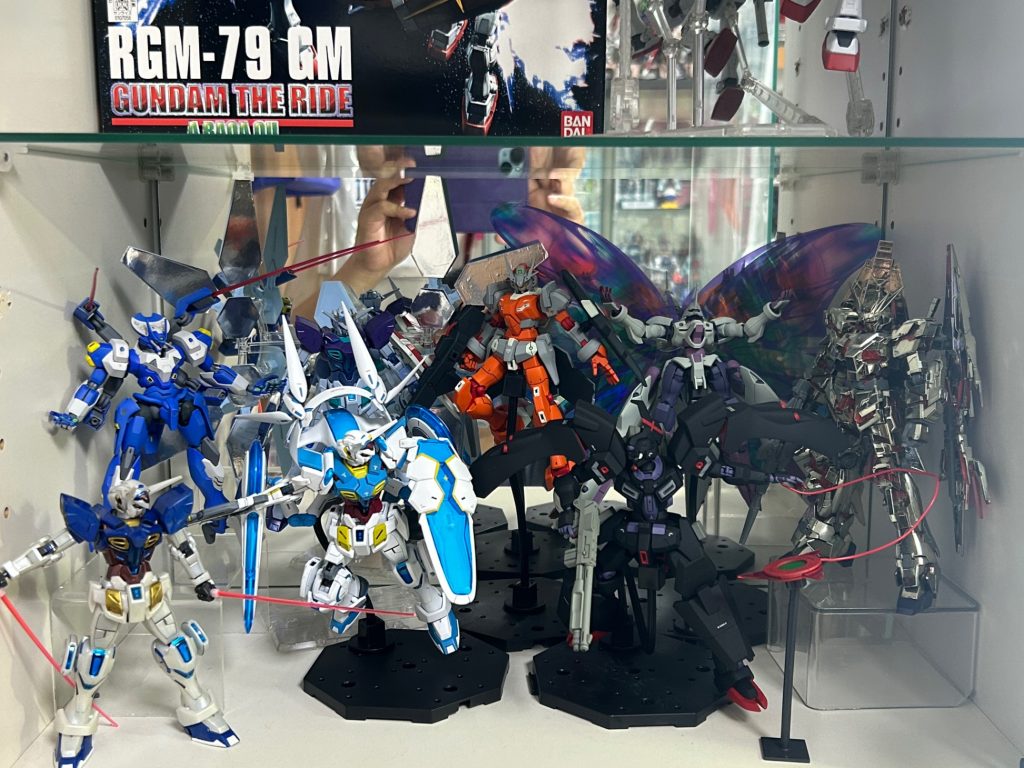 我が家のGレコ機体^_^ユニコーンフェネクスだけ異質だけど正真正銘Gレコ登場機体だから問題無し👍