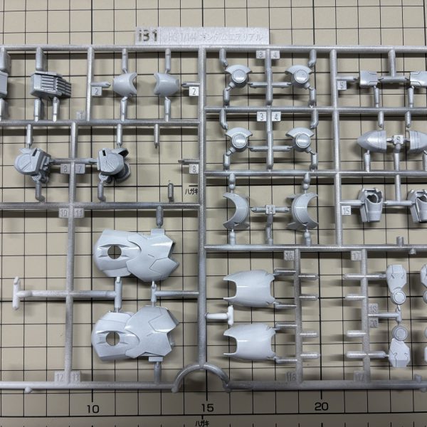 Bandaiの水星キャンペーンになんとか2作目滑り込ませるべく、ランナー塗装にしました（3枚目）