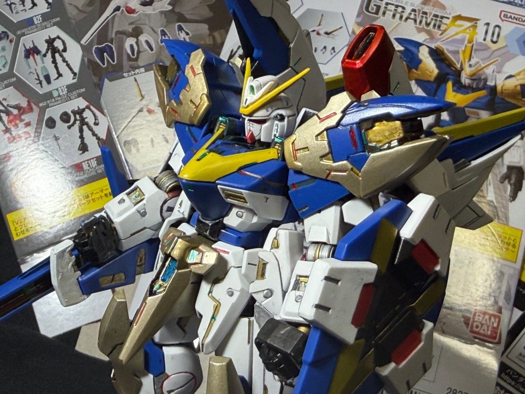 GフレームFA 10V2アサルトバスターガンダム