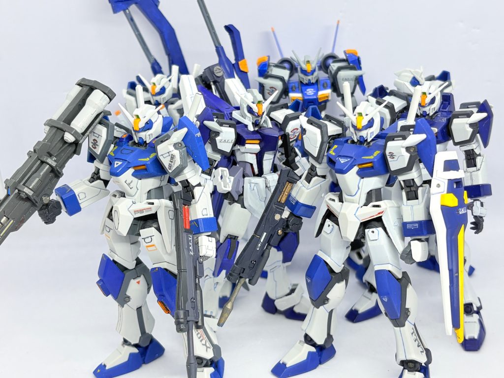 デュエル系、HGCEに限っても大分増えたねぇ。パッと出てこないけどあと二体ほどいたはず。まだ作るよ。
