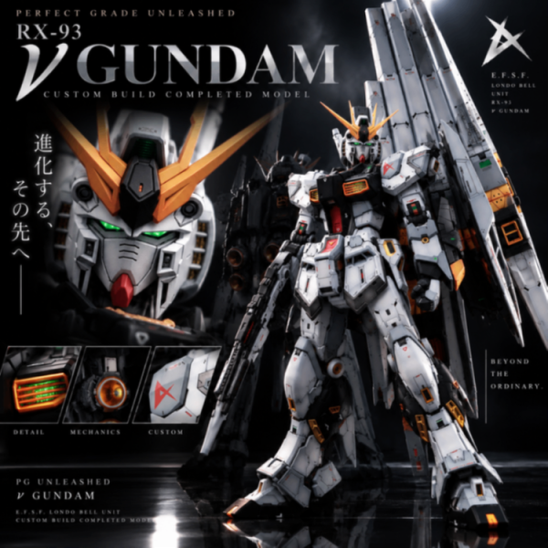 1/60 PERFECT GRADE UNLEASHED RX-93 νガンダム #3アニメカラー