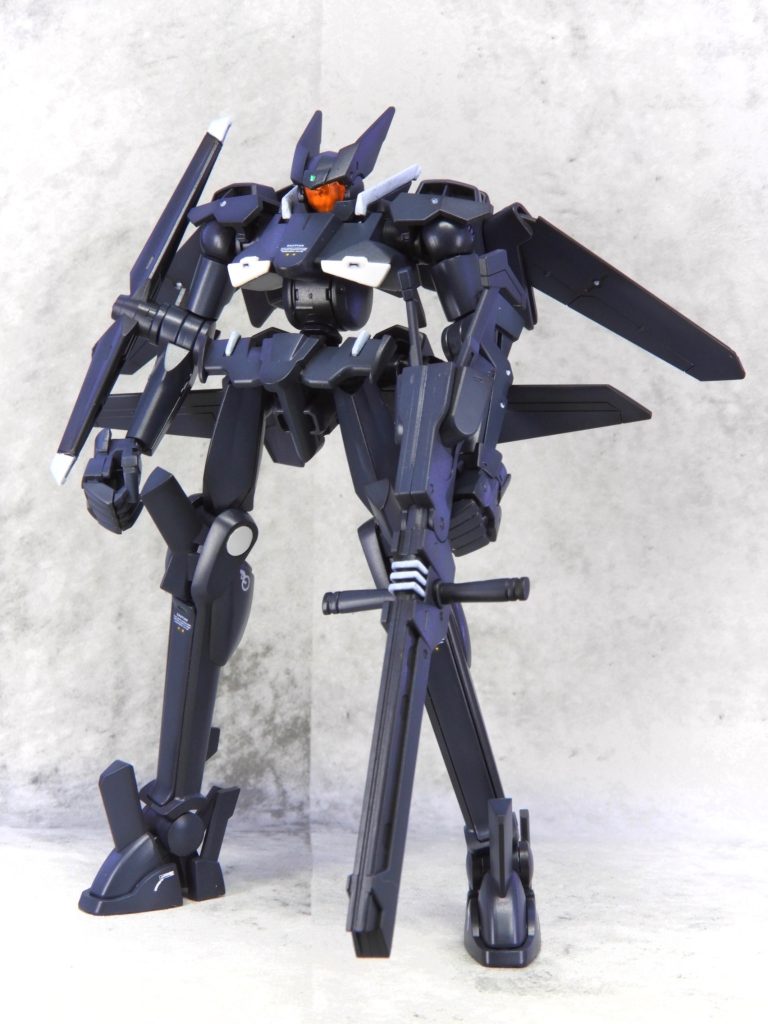 HG フラッグカスタム【黒立ち上げ】–2枚目/制作者：ARIKA_plamozombie