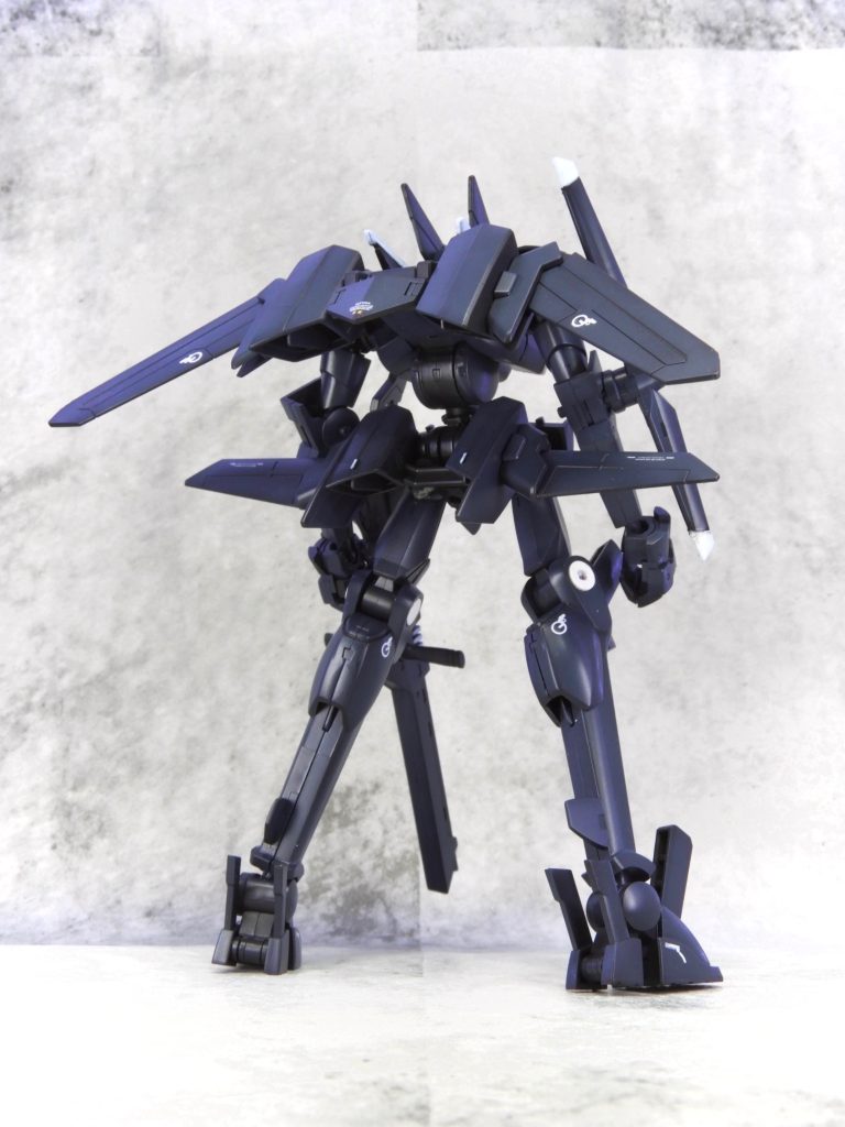 HG フラッグカスタム【黒立ち上げ】–4枚目/制作者：ARIKA_plamozombie