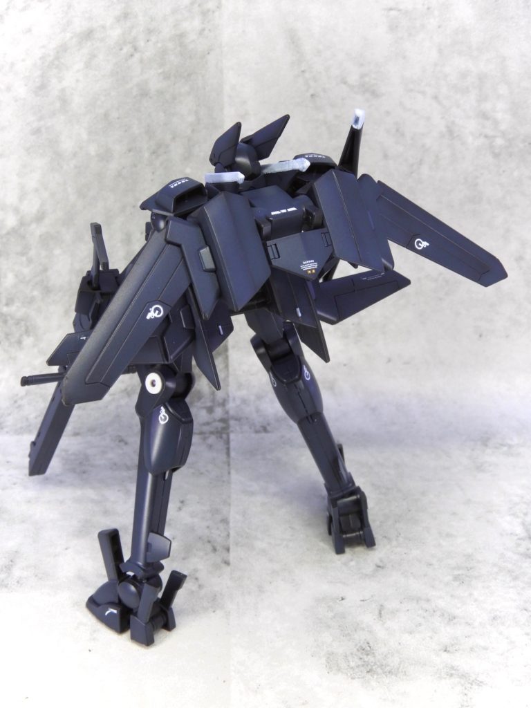HG フラッグカスタム【黒立ち上げ】–5枚目/制作者：ARIKA_plamozombie