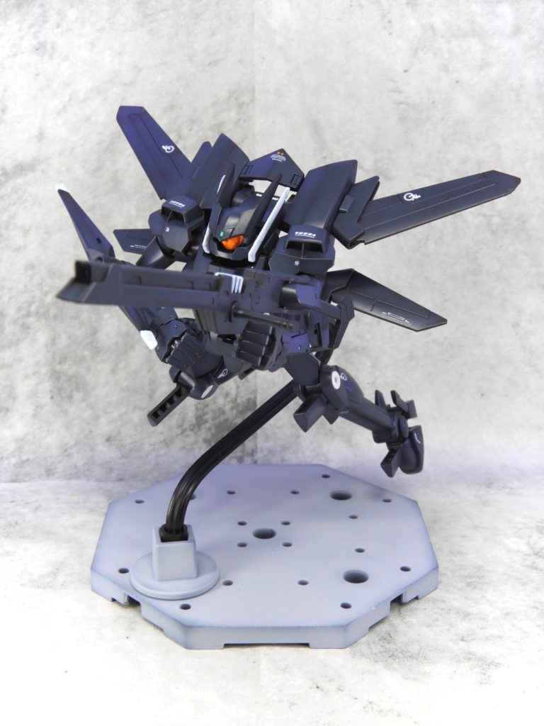 HG フラッグカスタム【黒立ち上げ】–6枚目/制作者：ARIKA_plamozombie