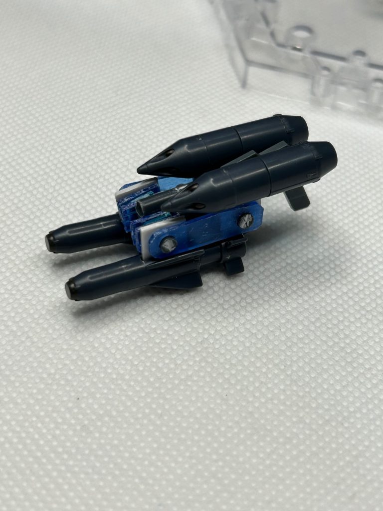 ついでにミサイルガン作りました。