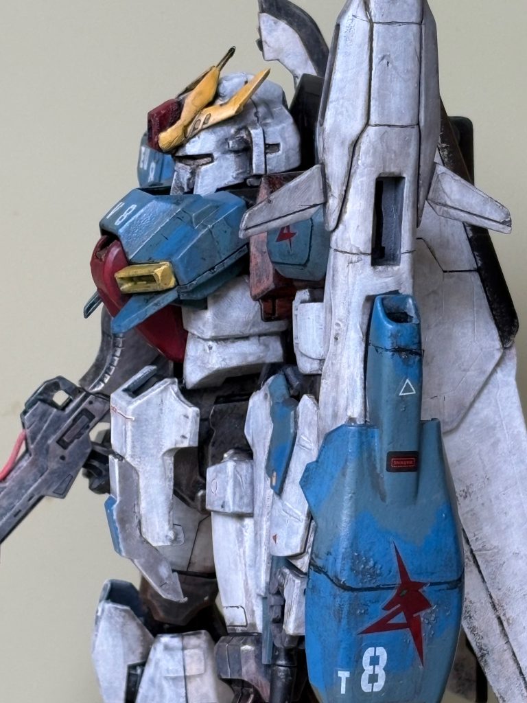 ニューガンダムのデカール残ってて良かったよー^_^