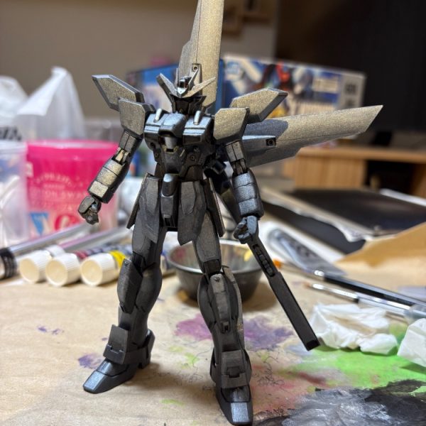 グリザイユ技法を意識して